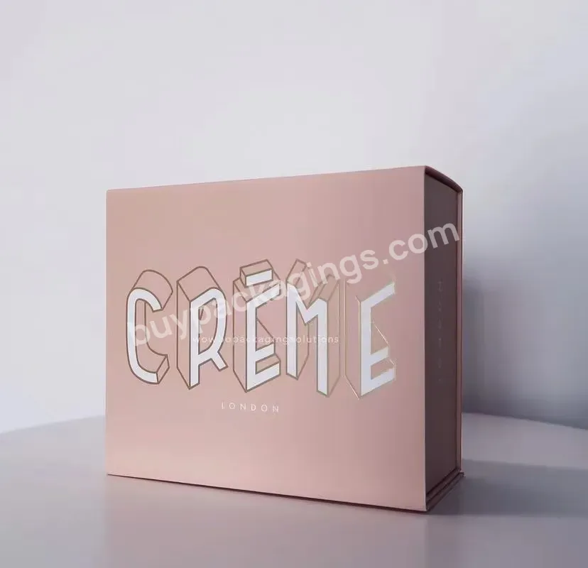 Hot Luxury Magnetic Gift Box Packaging Folding Custom Logo Hard Rigid Cardboard Biscuit Cookie Packaging Box - Buy Custom Brand Wholesale Customizable Fashion Packaging Gift Boxes Magnetic Eco-friendly Waterproof Black Gift Paper Boxes,Custom Size Re