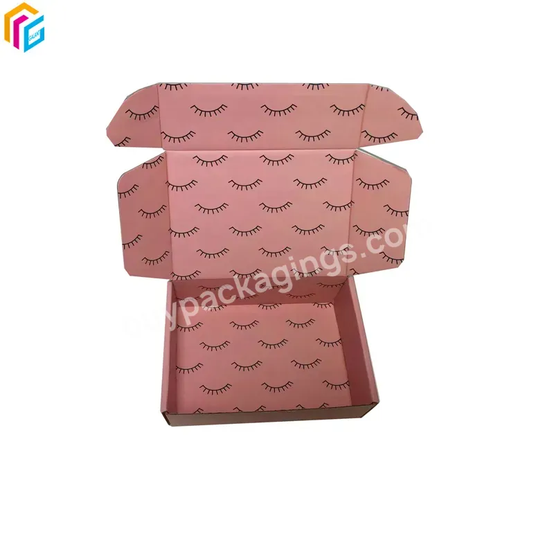 Hot Sale Gift Apparel Eyelash Paper Mailing Boxes Custom Logo Shipping Packaging Boxes Low Moq Shipping Mailer Boxes For Packing - Buy Paper Mailing Boxes,Shipping Packaging Boxes,Shipping Mailer Boxes.