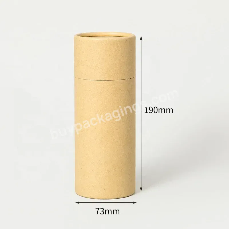 Hot Sale Recycled Custom Printing Round Cylinder Box Paper Tube Packaging For Tea Wine Cardboard Paper Tube