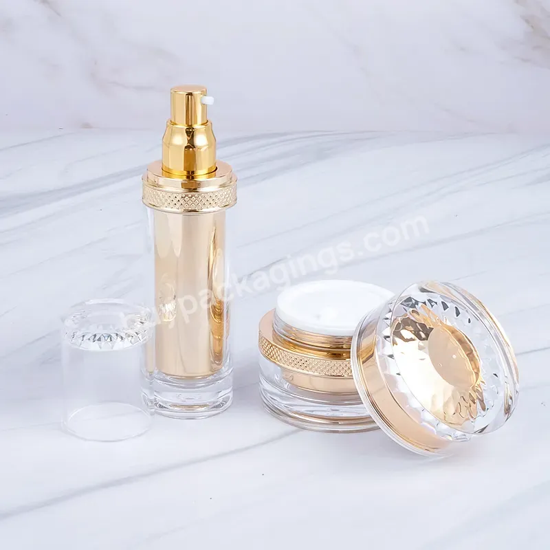 Hot Selling 30g 50g 30ml 50ml 80ml 120ml Luxury Empty In Stock Small Face Cream Plastic Cosmetic Container Acrylic Cream Jar - Buy Skin Care Jars,Empty Cosmetic Jar,Acrylic Cream Jar.