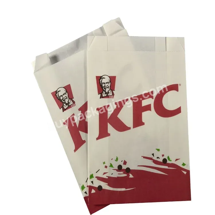 Hot Selling Food Packaging Paper Side Gusset Bag - Buy Paper Packaging Bag,Side Gusset Bag,Kfc Food Bag.