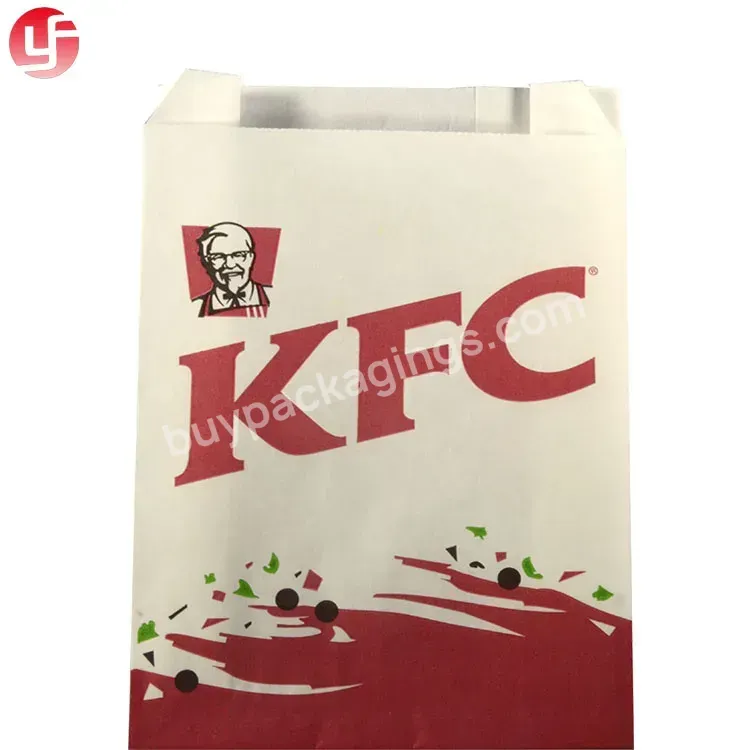 Hot Selling Food Packaging Paper Side Gusset Bag - Buy Paper Packaging Bag,Side Gusset Bag,Kfc Food Bag.