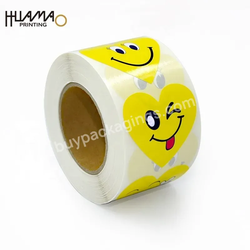 Huamao Printing Biodegradable Cosmetic Packaging Paper Boxes Advent Calendar Box Kawaii Stickers Caixas Boite Cute Stickers