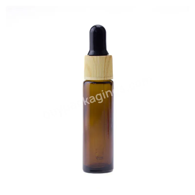 In Stock Colorful Glass 10 Ml Skincare Frosted Amber Clear Essential Oil Bottle With Bamboo Neck - Buy Essential Oil Bottle,10 Ml Essential Oil Bottle,Essential Oil Bottle And Box.