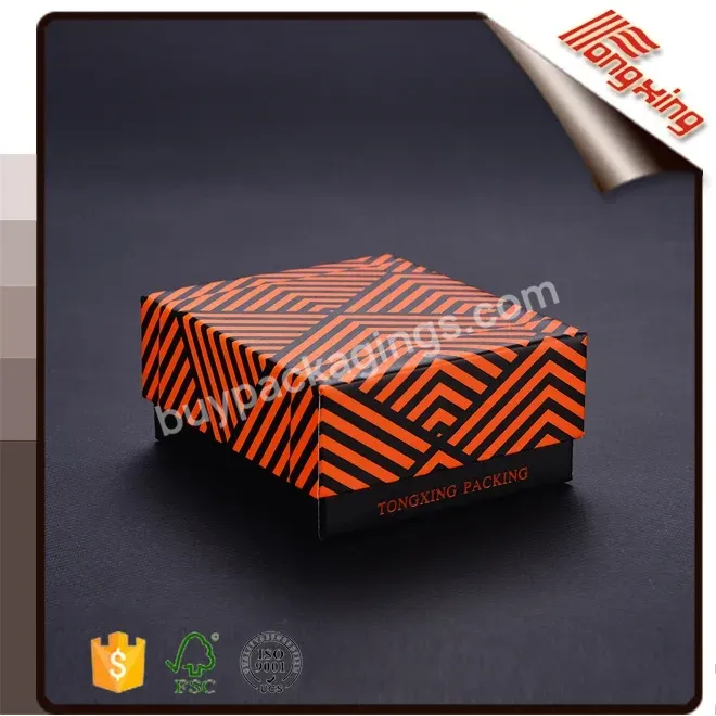 Iso Supplier Accept Customized Paper Ring Jewelry Gift Box