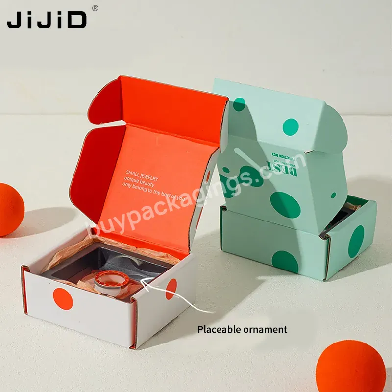 Jijid Custom Logo Bracelet Earring Ring Jewelry Packaging Box Jewellery Mailer Shipping Box Packaging Jewelry Box - Buy Jewllery Box Packaging,Jewllery Box Packaging Necklace,Jewelry Mailer Mailing Box Packaging.