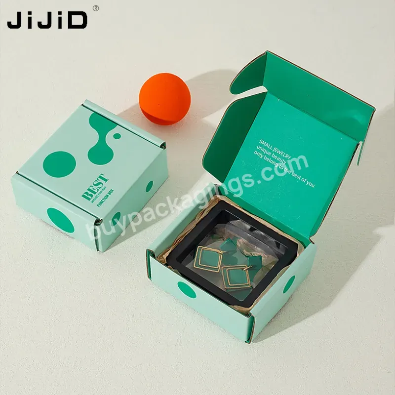 Jijid Custom Logo Bracelet Earring Ring Jewelry Packaging Box Jewellery Mailer Shipping Box Packaging Jewelry Box - Buy Jewllery Box Packaging,Jewllery Box Packaging Necklace,Jewelry Mailer Mailing Box Packaging.