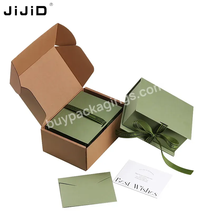 Jijid Custom Logo Carton Luxury Jewellery Gift Paper Box Packaging Jewelry Boxes