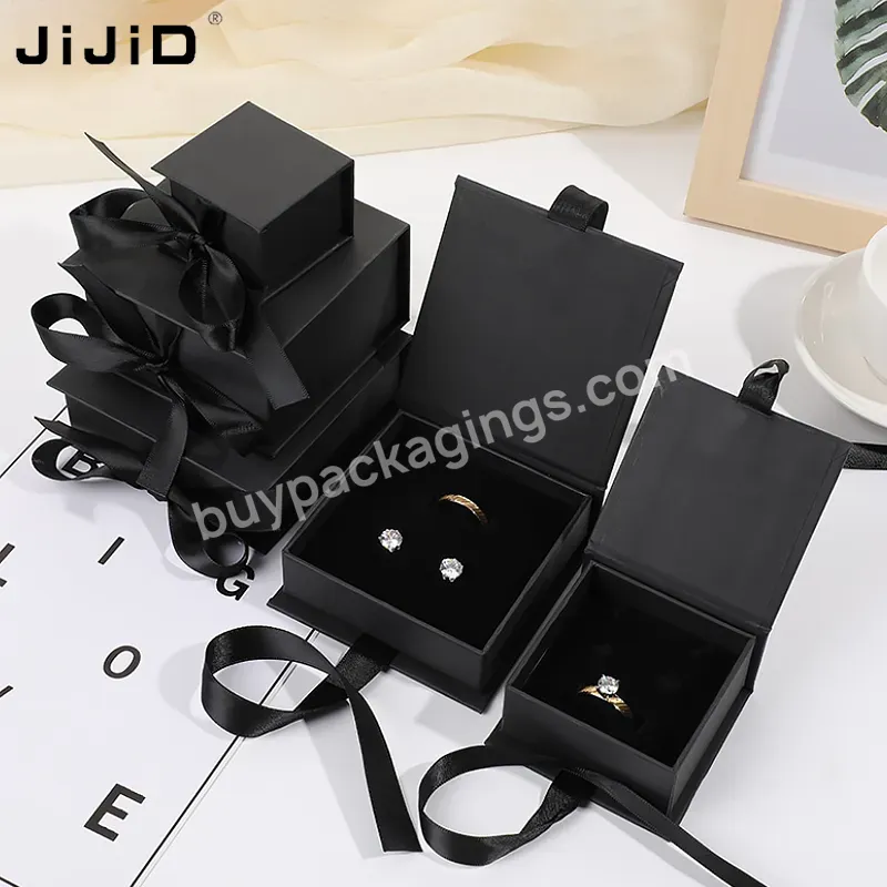 Jijid Custom Logo Necklace Gift Packaging Magnetic Paper Luxury Jewelry Packaging Box - Buy Coffret Anillo De Mayor Por Joyeria Porta Joia Schmuck Jeweler Boite A Bijoux Jewelery Caja Para Joya Jewlery Box Packaging,Joyas Packaging Jewlery Packing Pa