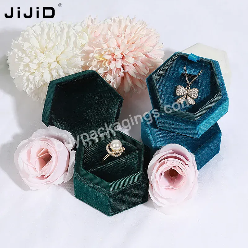 Jijid Custom Logo Wedding Jewelry Packaging Fashion Style Earring Ring Necklace Velvet Luxury Jewelry Packaging Box - Buy Jewelry Gift Box With Bag,Custom Logo Jewelry Gift Box With Bag,Wedding Jewelry Packaging Box And Bag.