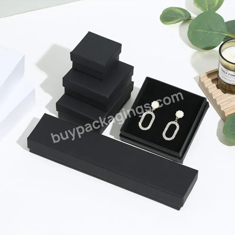 Jijid Low Price Small Present Craft Gift Ring Necklace Bracelet Cufflink Paper Jewelry Box For Packaging - Buy Jewelry Box,Ring Necklace Bracelet Cufflink Paper Jewelry Box,Black Small Present Craft Gift Ring Necklace Bracelet Cufflink Paper Jewelry