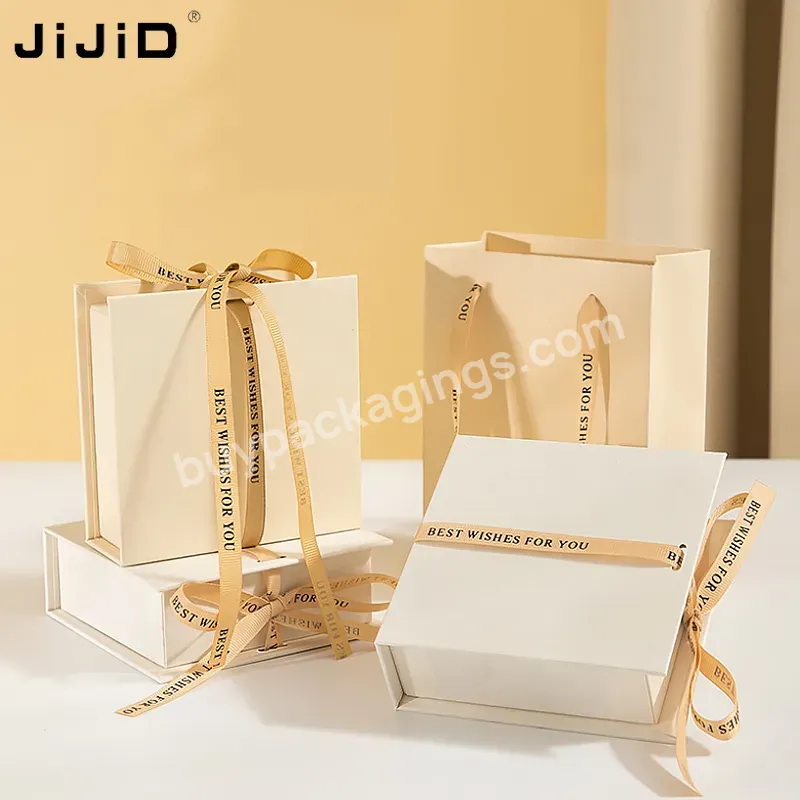 Jijid Wholesale Custom Logo White Luxury Necklace Ring Earring Jewelry Gift Paper Packaging Box - Buy Paper Jewelry Box,Paper Jewelry Packaging Box,Luxury Gift Ring Pendant Cardboard Box With Ribbon.