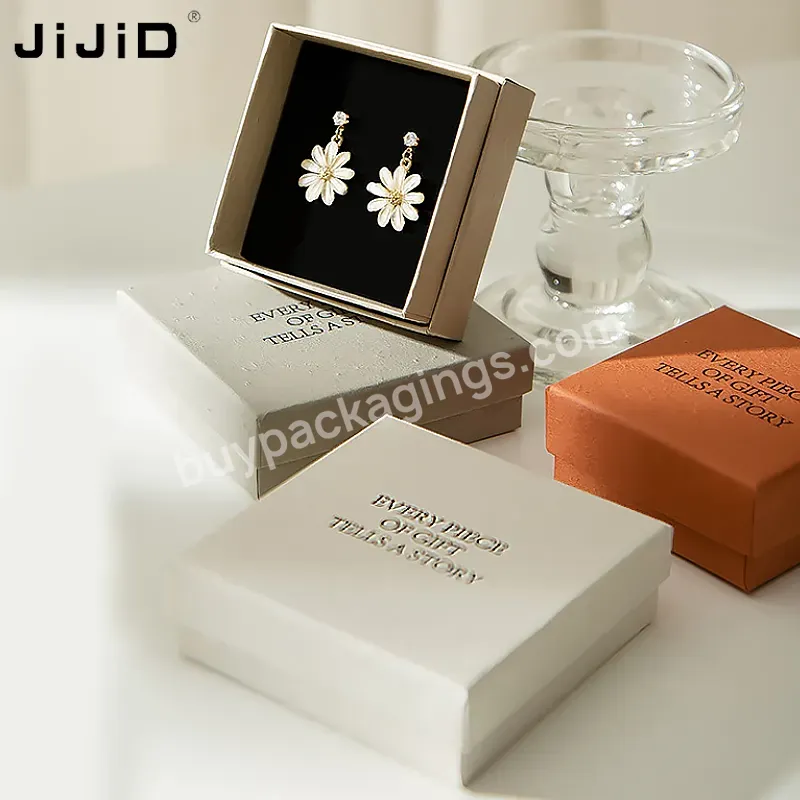 Jijid Wholesale Lid And Base Paper Small Box Packaging Custom White Jewelry Box With Logo - Buy Pearl White Jewelry Box,White Jewelry Box,White Jewelry Box With Logo.