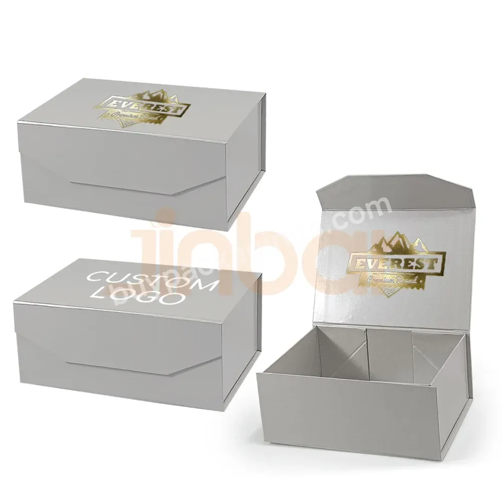 Jinabr Printing Logo Goldprint Gift Box Large Bulk Size Mini Shoe Box Luxury Clothing Packaging Paper Box With Full Magnetic - Buy Gift Box Large Bulk,Mini Shoe Box,Luxury Clothing Packaging Paper Box.