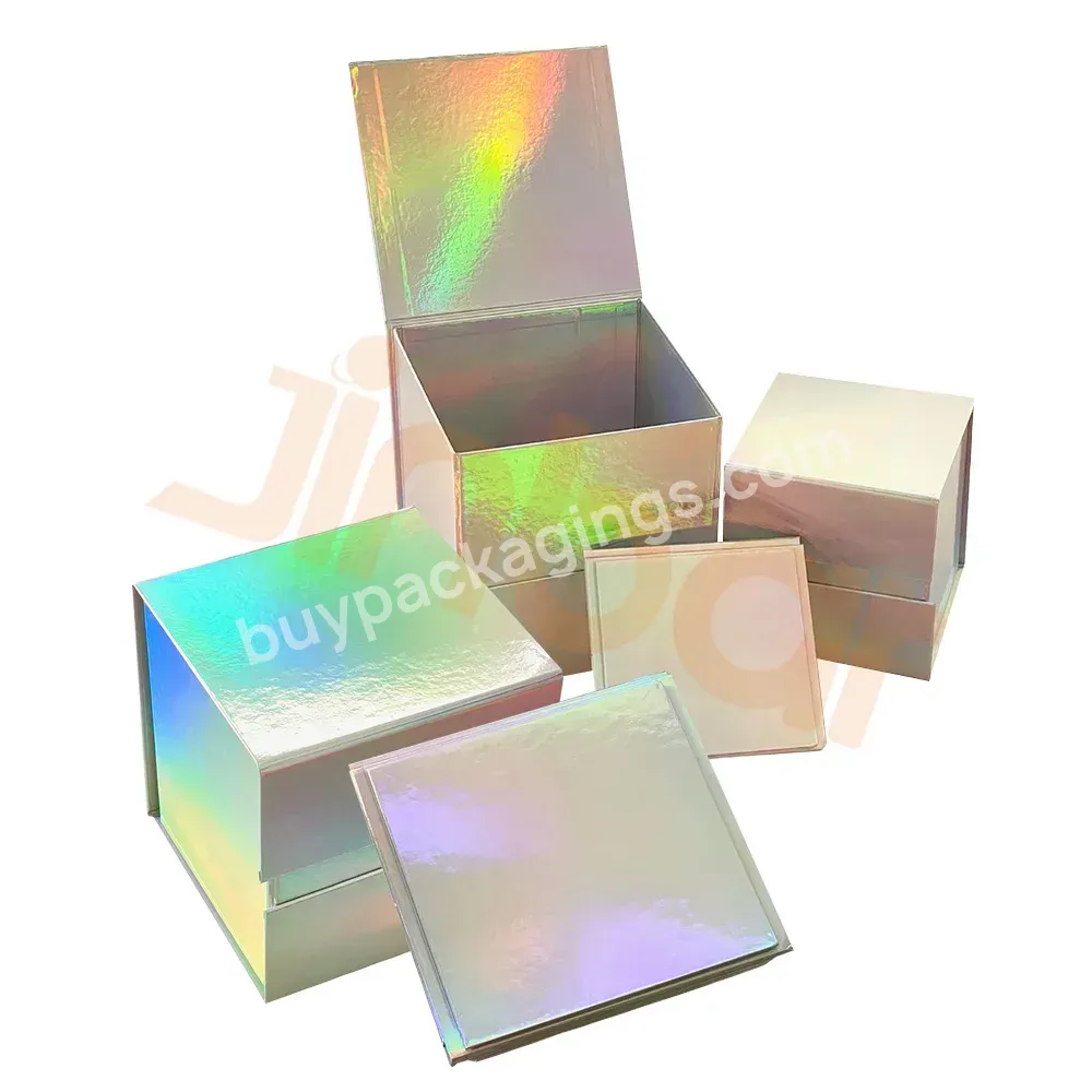 Jinbar Custom Cube Scented Candle Holographic Gift Box Long Essential Oil Bottle Packaging Box For Diwali Gift Box - Buy Essential Oil Bottle Packaging Box,Holographic Gift Box Long,Diwali Gift Box.