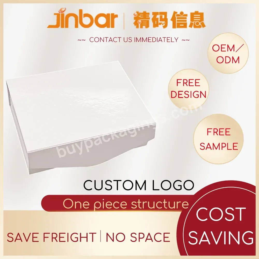 Jinbar Custom Print Gold Stamping Magnetic Gift Box Flip Top Gift Boxes Design And Production White Color Box Packaging - Buy Color Box Packaging,Magnetic Gift Box Flip Top Gift Boxes,Gift Box Design And Production.