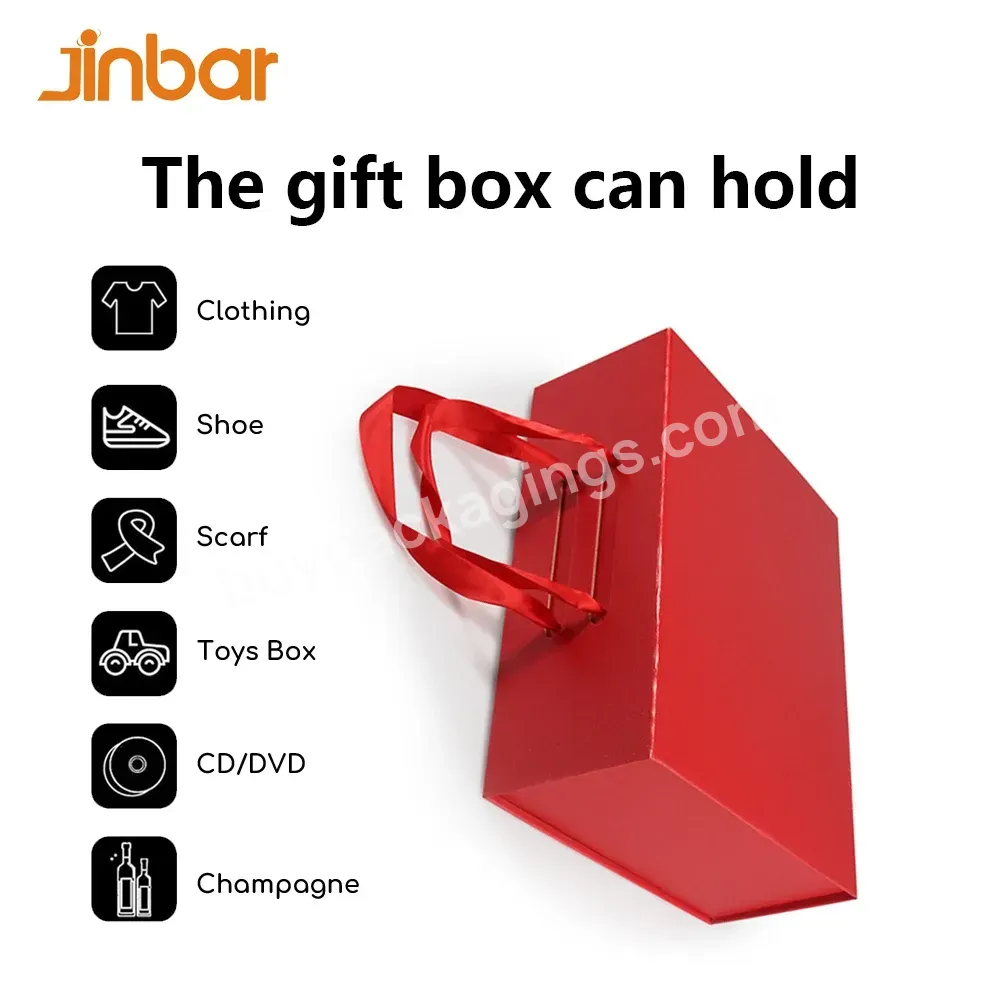 Jinbar Customized Logo Red Hard Cardboard Cosmetic Magnet Gift Packaging Box Holographic Paper Laminated Rigid Boxes Perfume - Buy Magnet Gift Box
cosmetic Gift Packaging Box
gift Packaging Box.