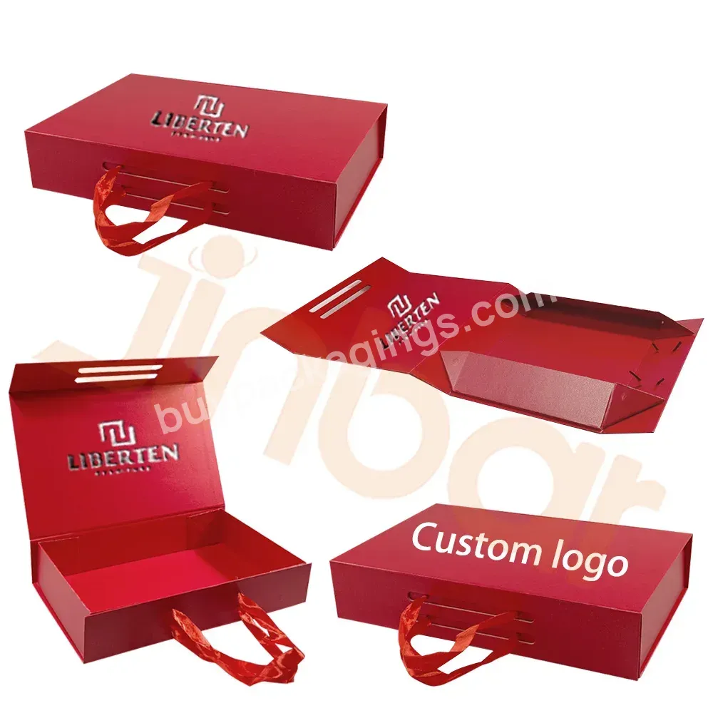 Jinbar Lipgloss Packaging Boxes Cardboard Box Carton For Baby Shower Red Foldable Gift Box Packing Carton - Buy Lipgloss Packaging Boxes,Cardboard Box For Baby Shower,Red Foldable Box.