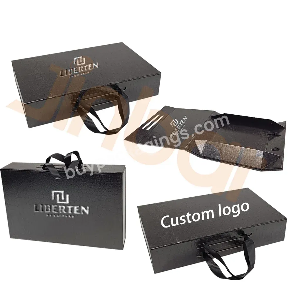 Jinbar Luxury Folding Gift Box Rigid Coated Paper For Advent Calendar Chocolate Boxes With Vanishing Printing Handling