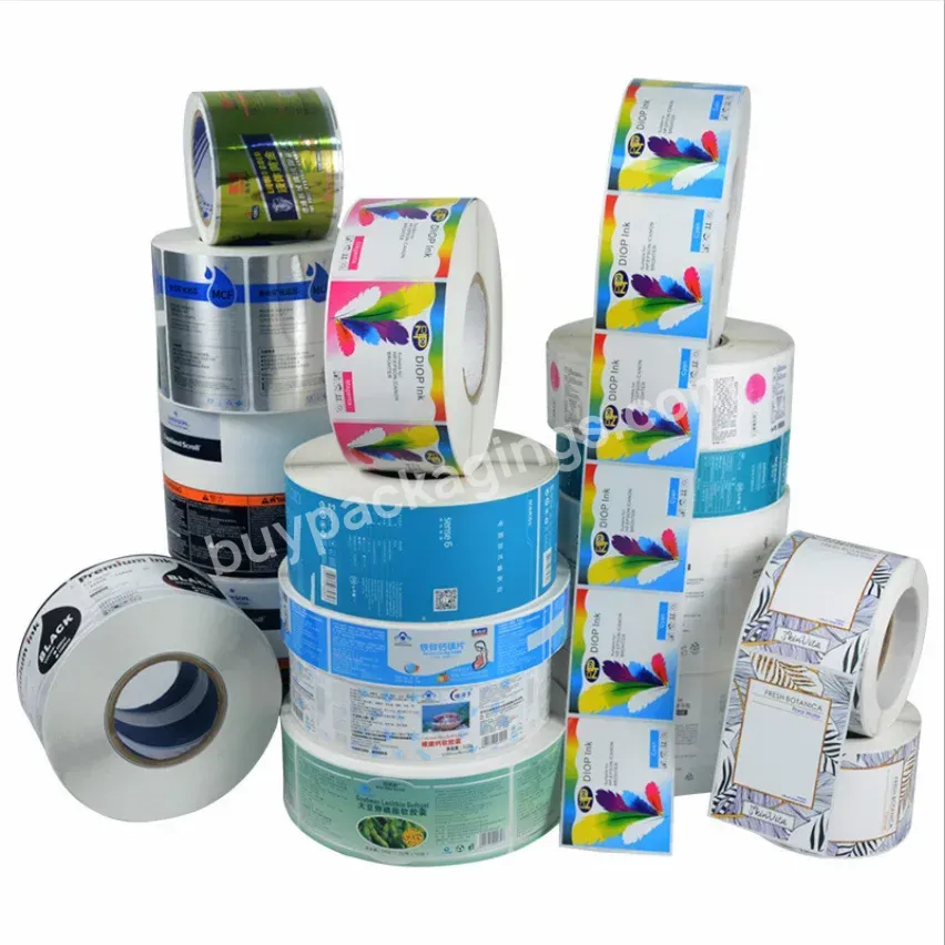 Low Moq Packaging Colored Paper Labels Printing Sticker - Buy Stickers,Custom Stickers,Packaging Labels.