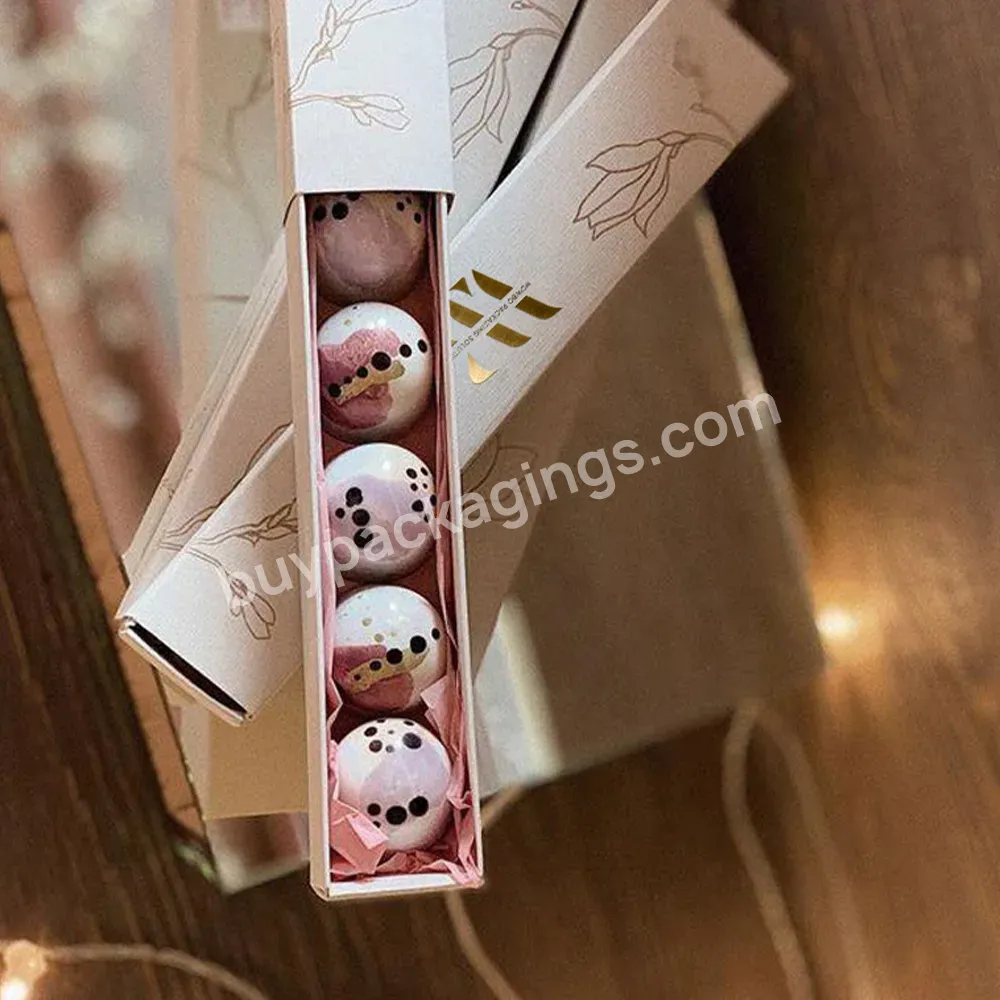 Luxury Custom Paper Packaging Boxes Long Biscuits Cupcake Pastry Donut Cookie Macaron Macaroon High Discount Enveloppe Karten