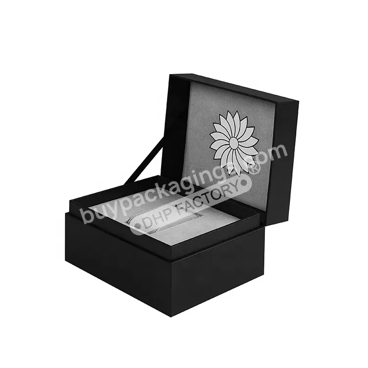 Luxury High Quality Custom Logo Rigid Cardboard Fancy Paper Display Storage Case Watch Packaging Single Watch Gift Box