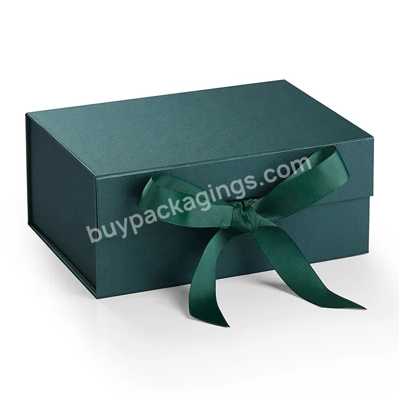 Luxury Rigid Folding Packaging Magnet Gift Box Custom Foldable Magnetic Gift Boxes For Shoe Clothes - Buy Wholesale Magnetic Closure Necklace Jewellery Gift Packaging Navy Blue Bracelet Box Paper With Logo Clothes Packaging Box,Wholesale Custom Fancy