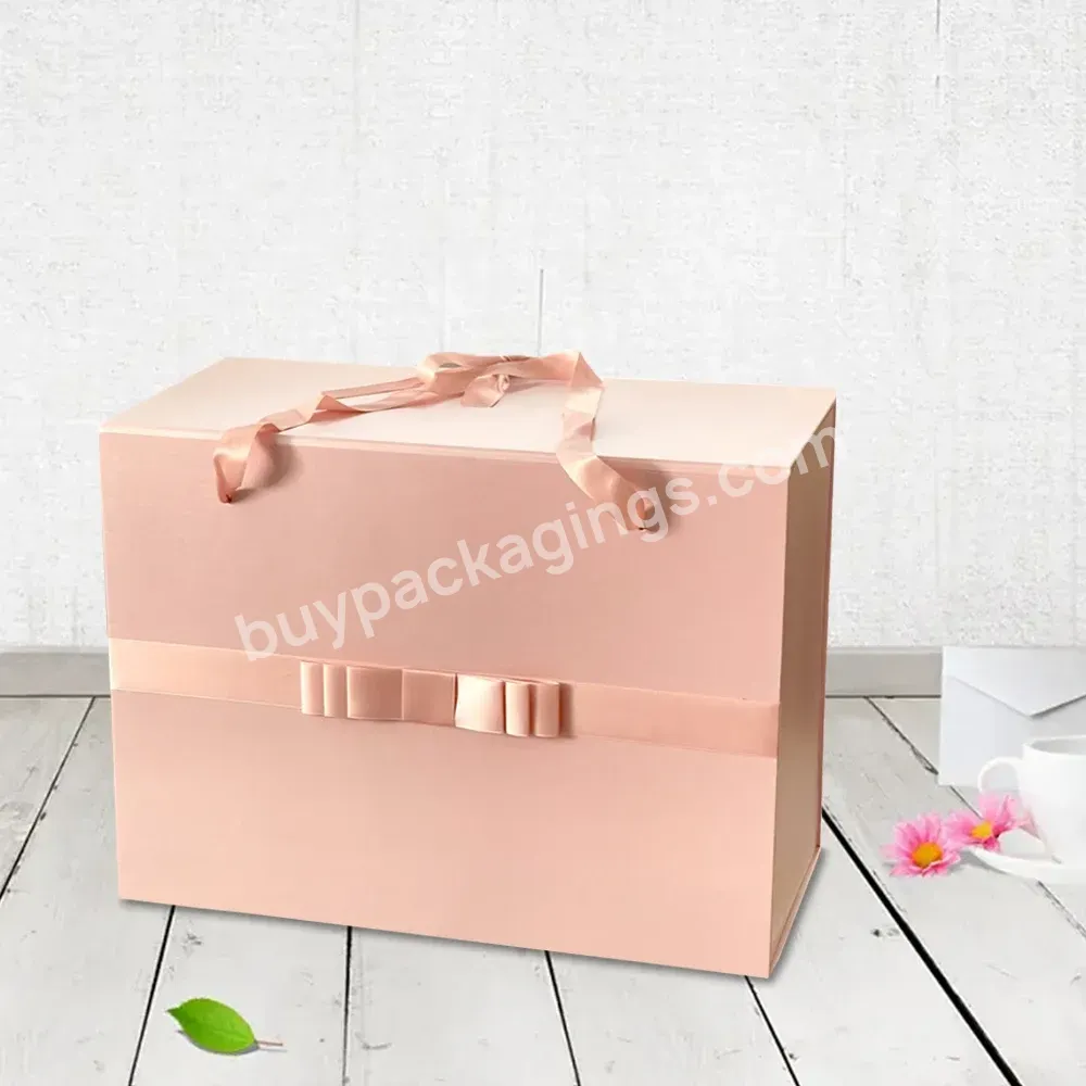 Magnetic Packaging Gift Box Baby Gift Sets Newborn Box Premium Clothing Foldable Folding Cardboard Paper Handmade Rigid Boxes - Buy Rigid Cardboard High End Custom Design Mini Suitcase Box For Kid Gift Set,Recyclable Material Handmade Custom Kid Toy