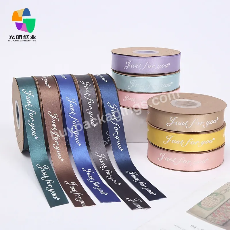 Manufacturer Suppliers High Quality Luxury Custom Brand Logo Printing Satin Ribbon - Buy Satin Ribbon Foilling Machine In India,Satin Ribbon Paper Sticker,Satin Cloth Ribbon.