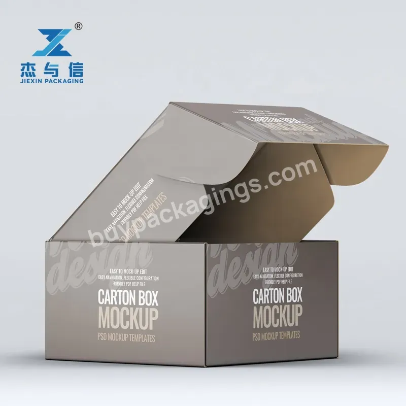 New Arrival Fo Simple Elegant Folding Clothing Underwear Cosmetic Gift Mail Packing Box - Buy New Arrival Fo Simple Elegant Folding Packing Box,Foldable Gift Box,Custom Box With Logo Packaging Mail Box.