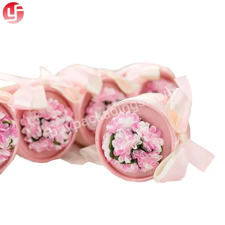 New Arrival Specially Candy Box Wedding Decoration Wedding Gift Pink Paper Box