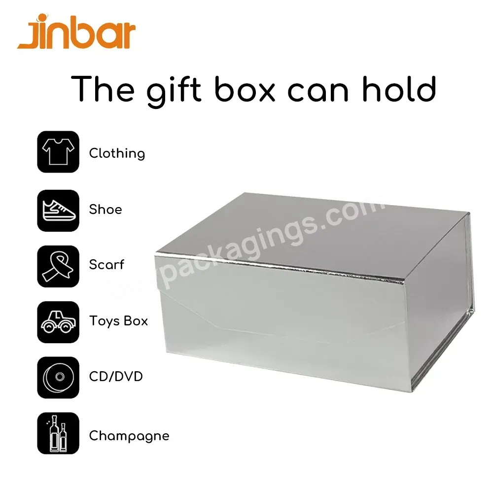 Paper Boxes Silver Newborn Baby Gift Box Industry Competitive Price Cardboard Box For Shoes Jinbar Custom Accept Odm Luxury - Buy Embossing Packaging Box Custom Cardboard Paper Coffee Mug Packaging Box Mini Drawer Box.