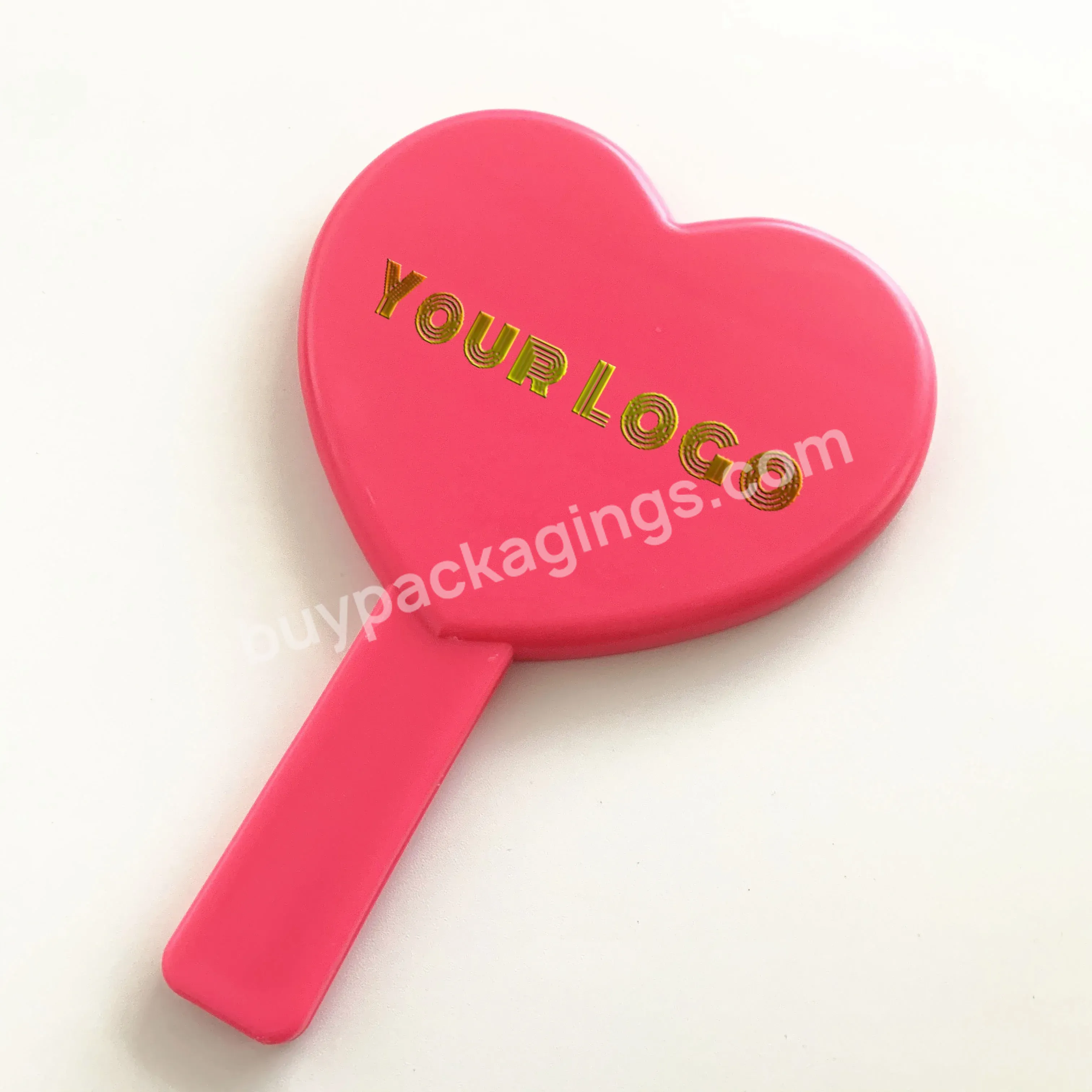 Personalized Pocket Mirror With Logo Heart Handheld Mirror Cosmetic Make Up Mirrors - Buy Pocket Mirror With Logo,Heart Handheld Mirror,Osmetic Make Up Mirrors.