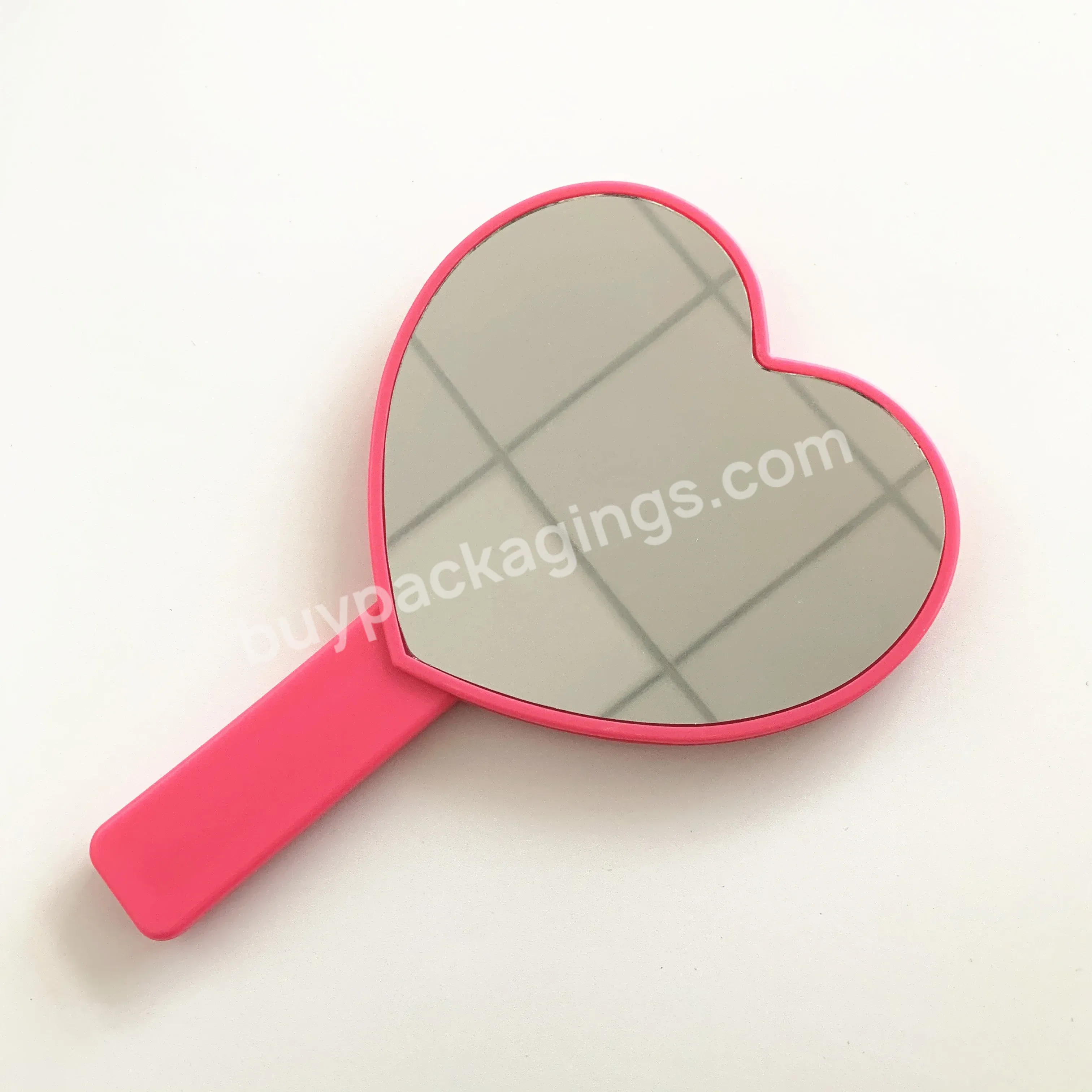 Personalized Pocket Mirror With Logo Heart Handheld Mirror Cosmetic Make Up Mirrors - Buy Pocket Mirror With Logo,Heart Handheld Mirror,Osmetic Make Up Mirrors.