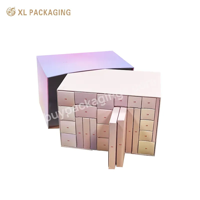 Popular 25 Small Luxury Packaging Chocolate Cardboard Gift Advent Calendar Paper Boxes For Folding Box - Buy Popular 25 Luxury Box Advent Calendar,Advent Calendar Packaging,Paper Boxes.