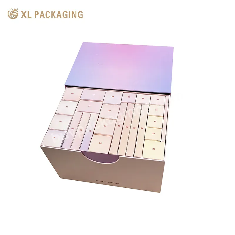 Popular 25 Small Luxury Packaging Chocolate Cardboard Gift Advent Calendar Paper Boxes For Folding Box - Buy Popular 25 Luxury Box Advent Calendar,Advent Calendar Packaging,Paper Boxes.