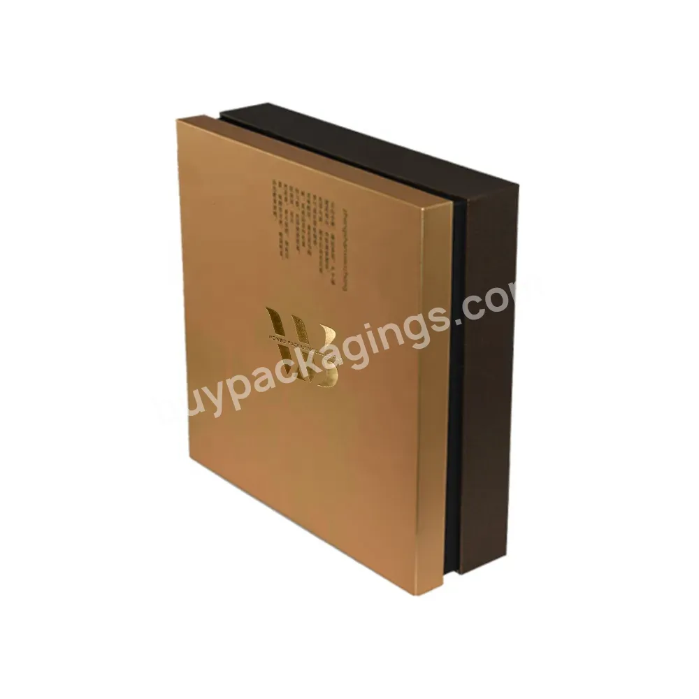 Rectangle Full Printing Brown Customized Logo Printing Flat Rigid Wallet Packaging Gift Box With Lids And Base - Buy Customized Design Grey Board Gift Box With Lid And Base For Underwear Socks Packaging With Your Logo Printed With Ribbon,Low Moq Oem