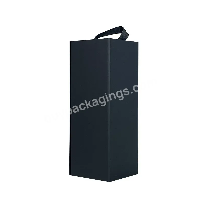 Red Wine Gift Box Packaging Year Paper Custom Made New Chinese With Logo For Party Club Bar Rigid Boxes Beverage Rectangle - Buy Wine Cardboard Gift Shopping Box Wine Bottles Cylinder Boxes Packing.