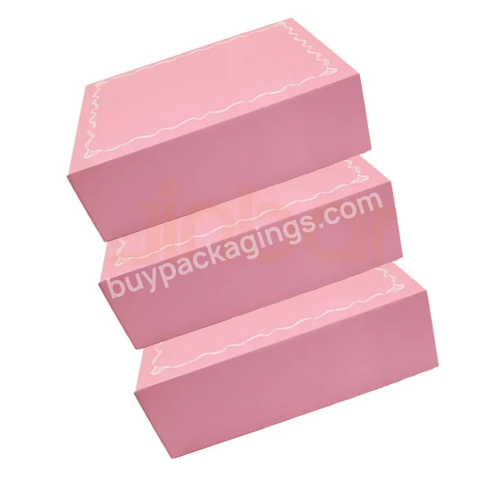 Special Occasion Gifting Custom Pink Jewelry Magnetic Gift Box Sac Emballage Personalise Playful Memory Packaging - Buy Jewelry Gift Box,Sac Emballage Personalise,Playful Memory Packaging.