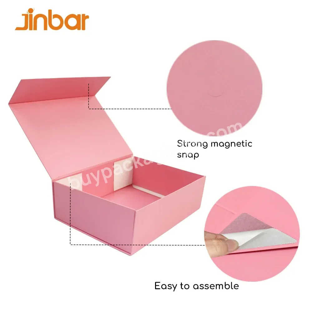 Special Occasion Gifting Custom Pink Jewelry Magnetic Gift Box Sac Emballage Personalise Playful Memory Packaging - Buy Jewelry Gift Box,Sac Emballage Personalise,Playful Memory Packaging.