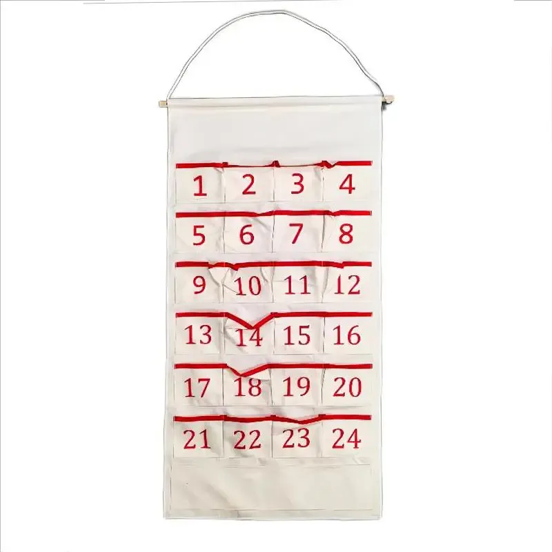 Sublimation Blanks 50x25 Inch Christmas Countdown Calendars Xmas Calendar Diy Christmas Advent Calendar - Buy Personalize Christmas Gift For Kids Advent Countdown Calendar Blank Calendar Pocket Sublimation Santa Gift Sack 24 Pockets,New Popular Chris