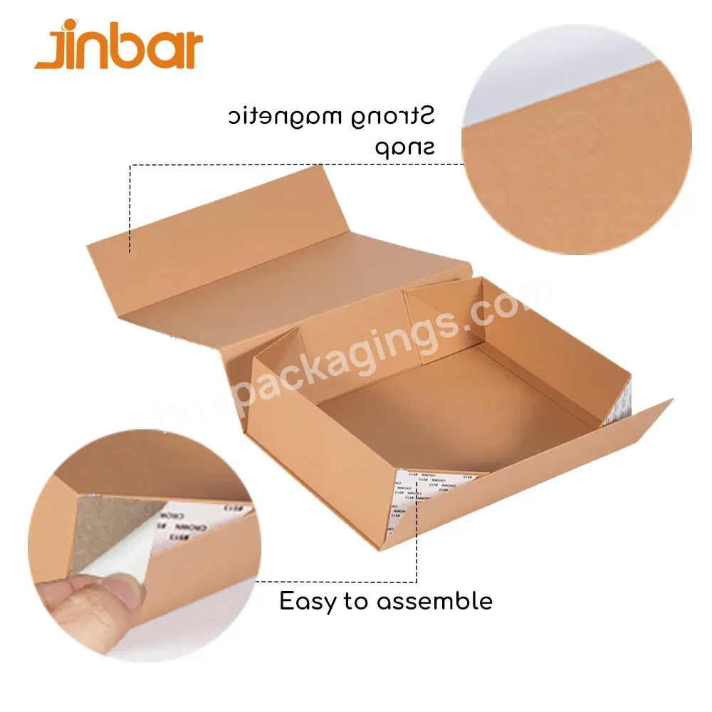 Supplier Relations Kraft Paper Small Lip Gloss Cosmetic Box Packaging Collapsible Shoe Storage Gift Box For Men Big