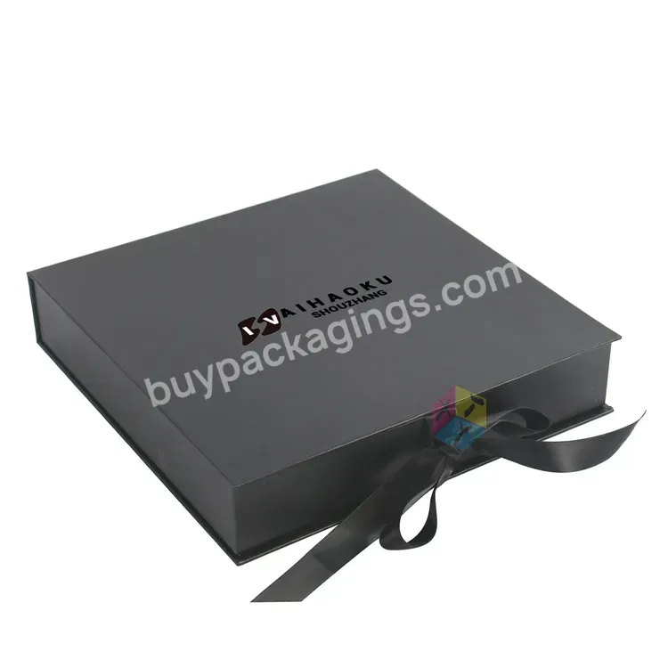 Supplies Black Apparel Packaging T Shirt Box