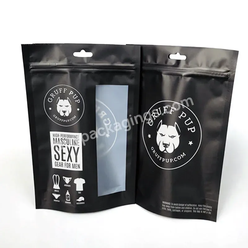 Sweatshirt Bag Apparel Garment Gloves Socks Underwear T Shirt Biodegradable Custom Clothing Packaging Bags