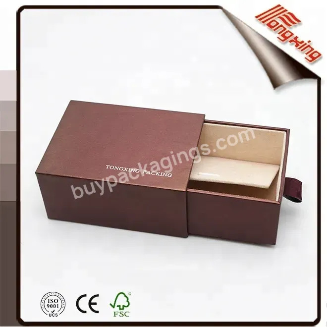 Tongxing New Design Paper Jewelry Packaging Box Jewellery Packaging Custom Logo Jewelry Gift Box Necklace Ring Bracelet Box