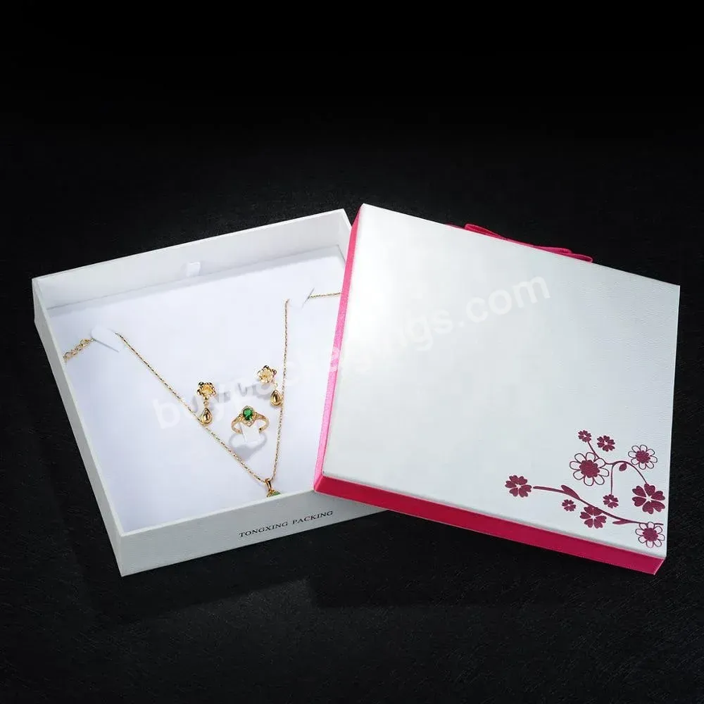 Tongxing Wholesale Jewelry Packaging Storage Box Ring Bracelet Fashion Jewelry Packaging Luxury Gift Box