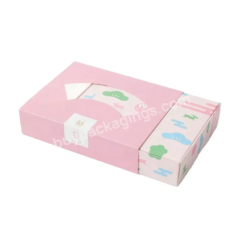 Unique Design Fancy Color Clothing Packaging Cardboard Mailer Box For Baby Children