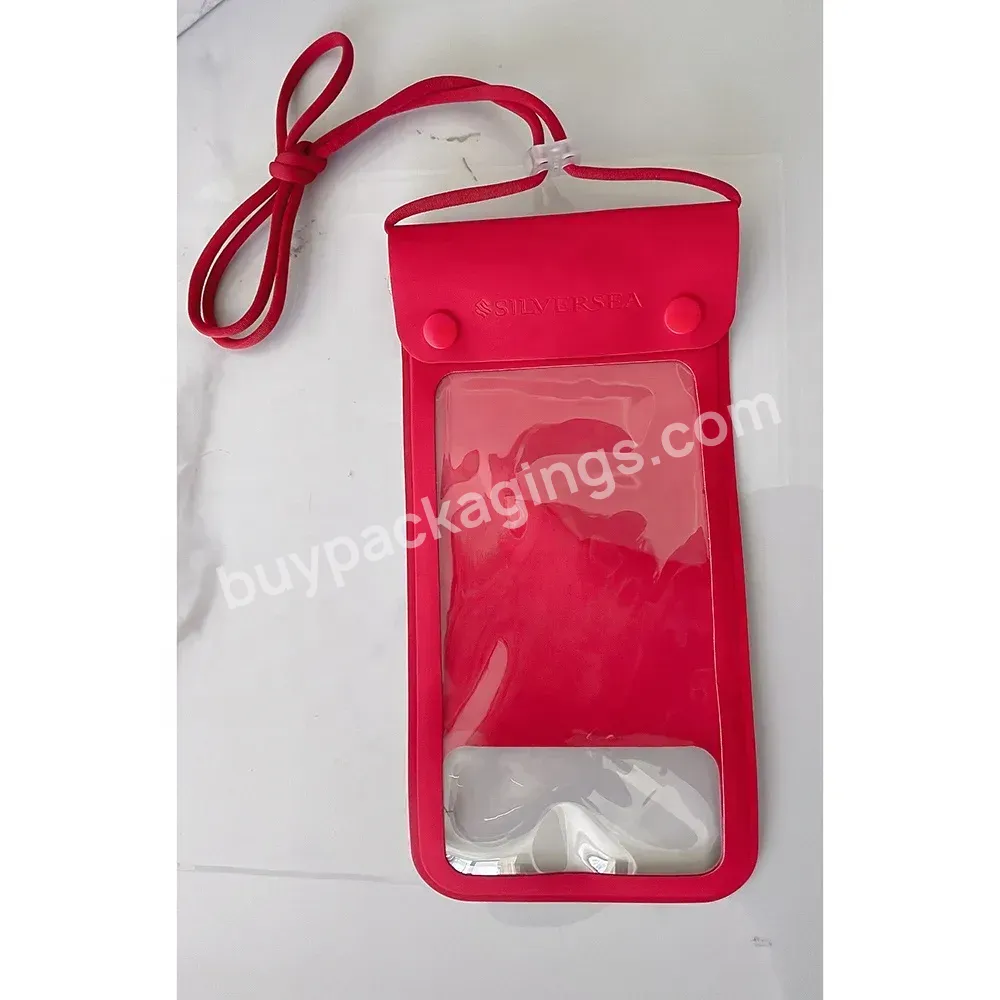 Universal Waterproof Mobile Phone Case For Phone Clear Pvc Sealed Underwater Cell Swimming Pouch Cover Custom Waterproof Bag