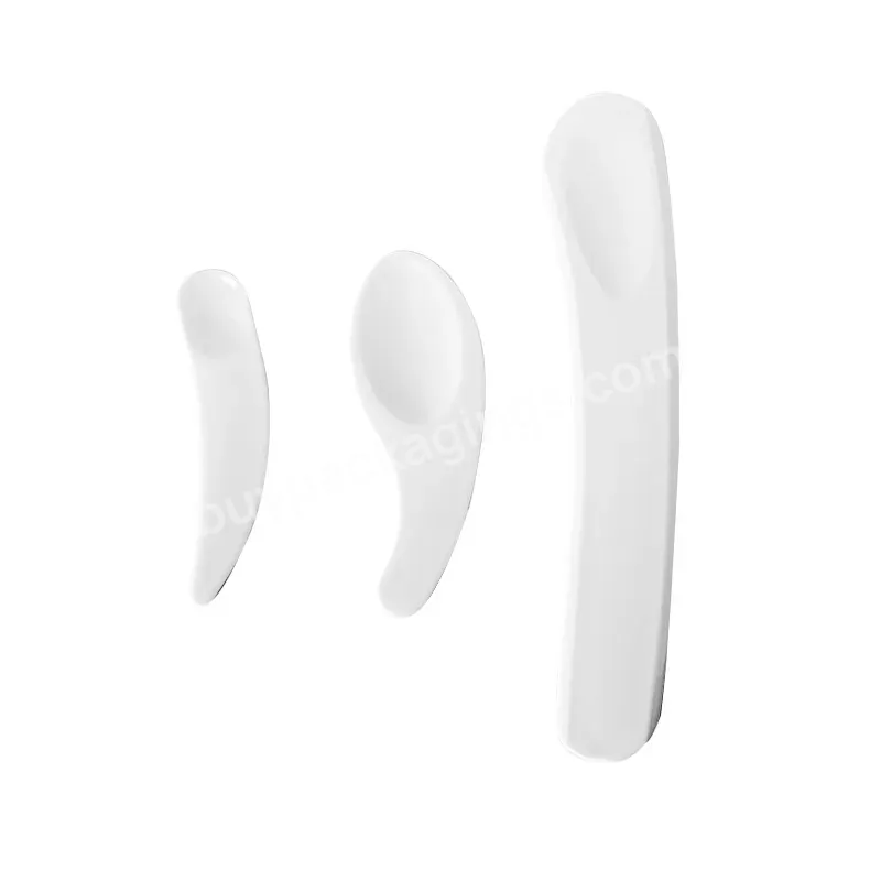 White Plastic Facial Cream Spatula Multiple Design Custom Wholesale Eye Cream Applicator - Buy White Plastic Facial Cream Spatula,Multiple Design Custom Wholesale Eye Cream Applicator,Skincare Tools.