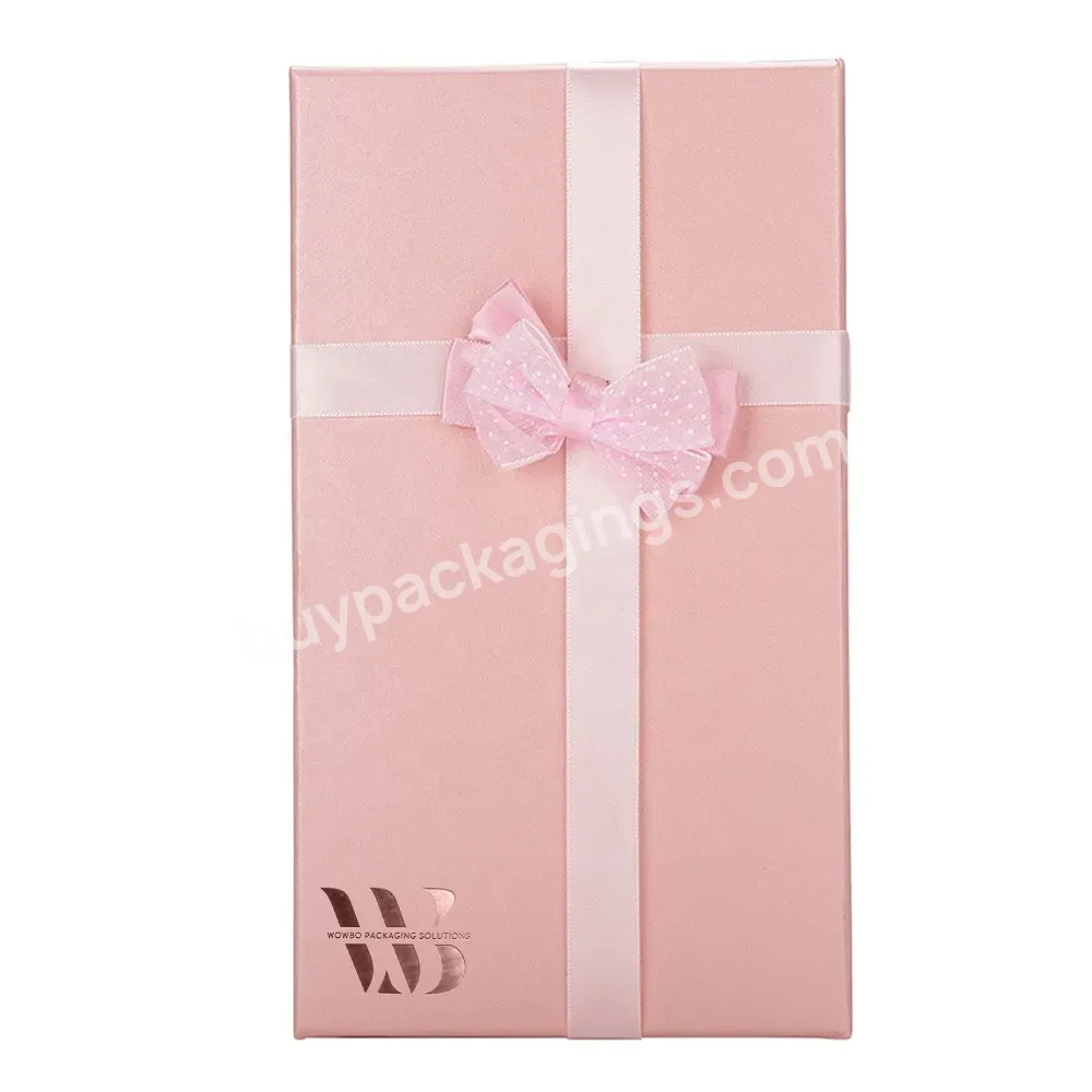 Wholesale Coffrets Cadeau Rectangle Paper Knot Gift Packaging Cajas De Carton Para Regalos Hat Boxes Wasserdichter Faltbarer Set - Buy Concealer Brush Pink Removable Geur Packing Fragile Bottles With Lid Night Cream Pot Cream Acrylic Cosmetics Boite